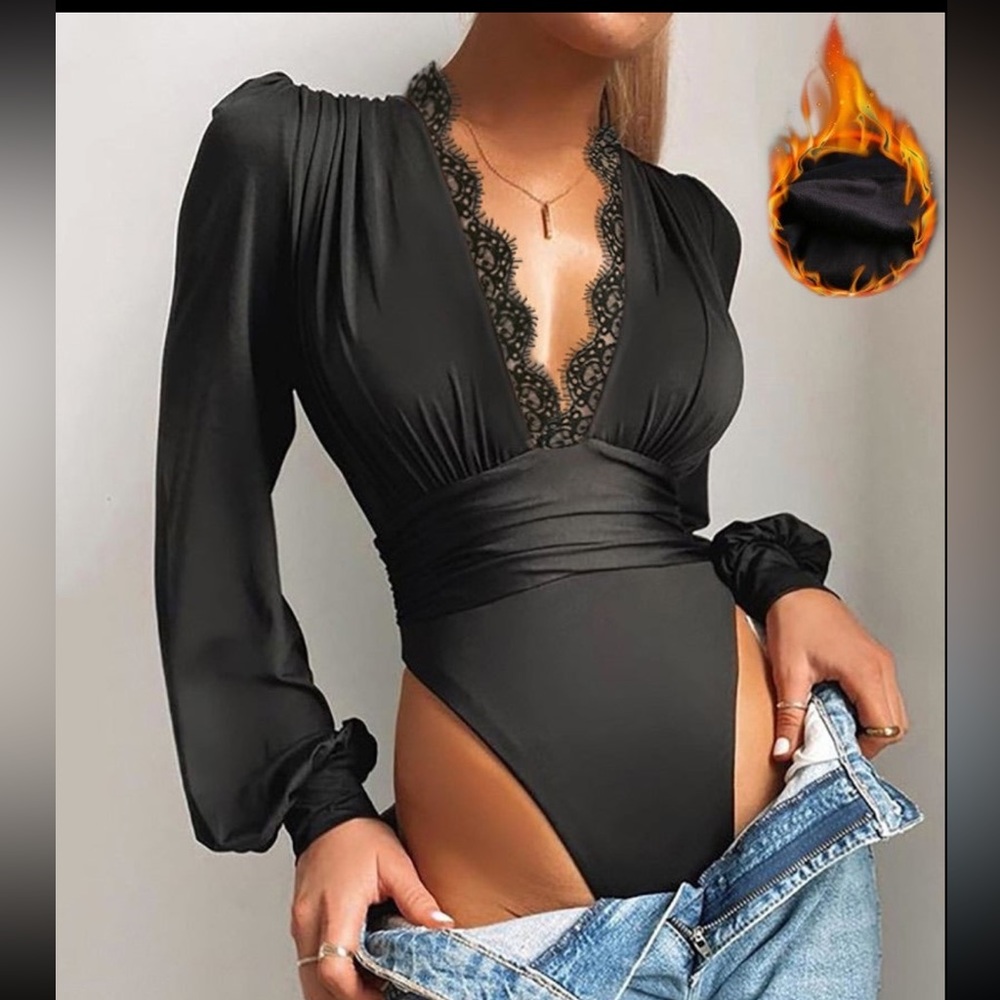 laced bodysuit